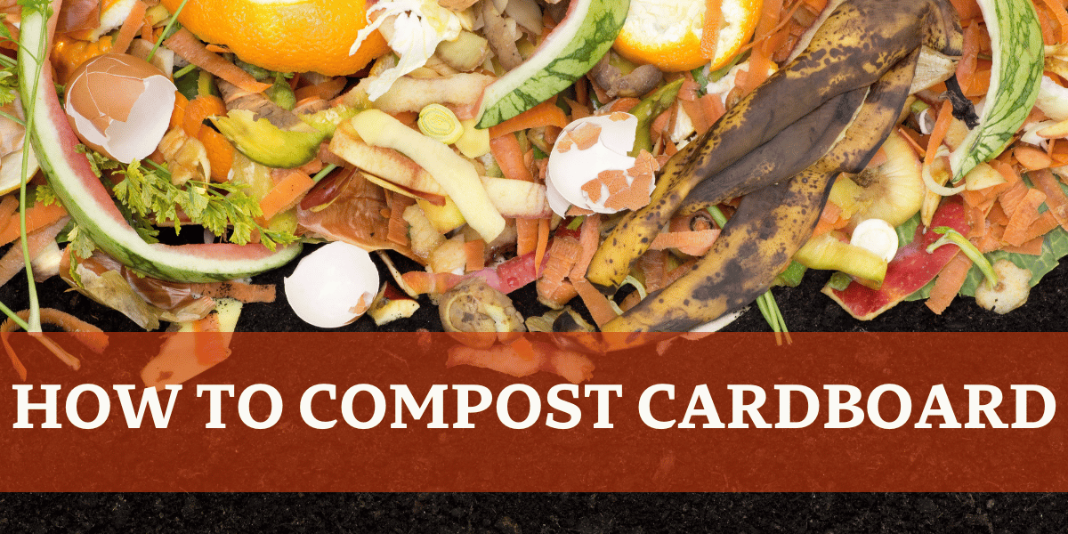 How to compost cardboard