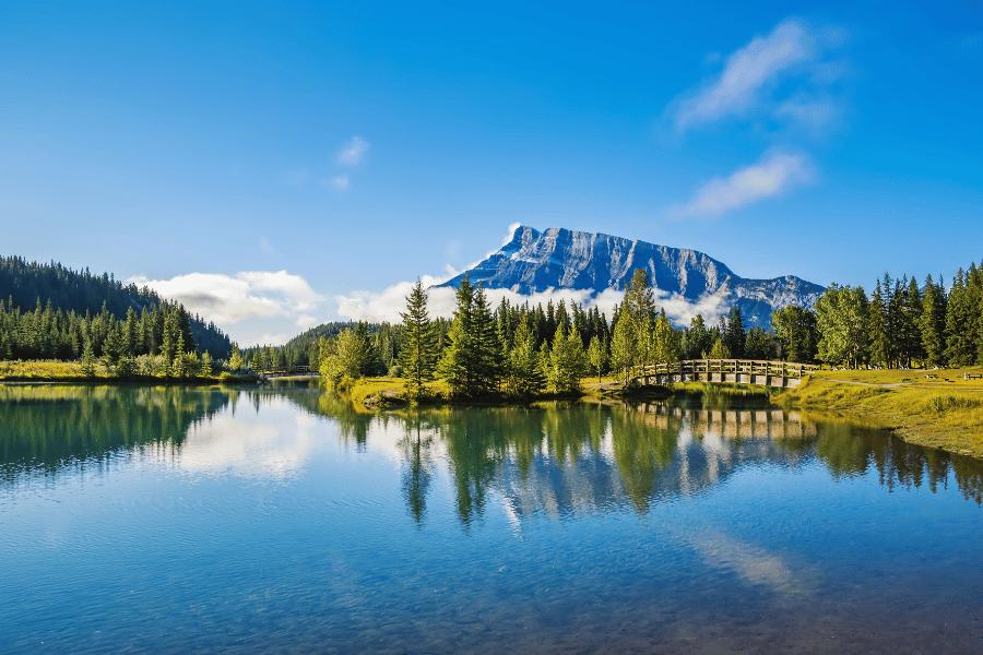 Lakes In Banff National Park - Cascade Ponds