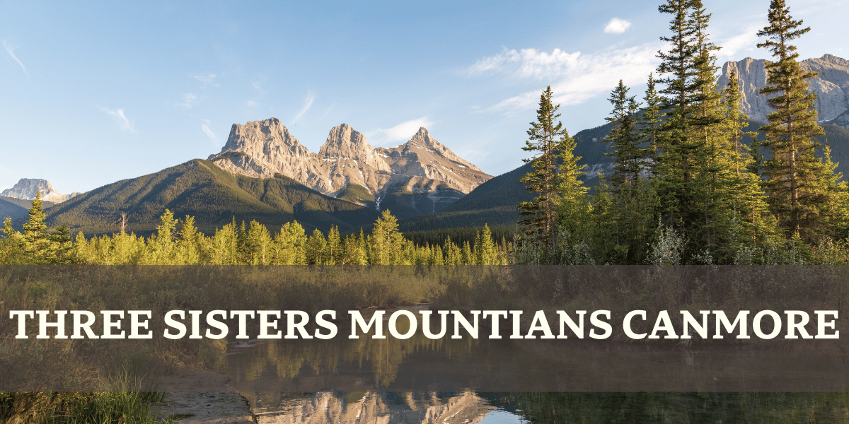 Three Sister Mountains Canmore