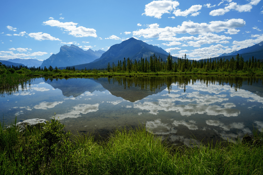 Lakes In Banff National Park - Vermillion Lakes