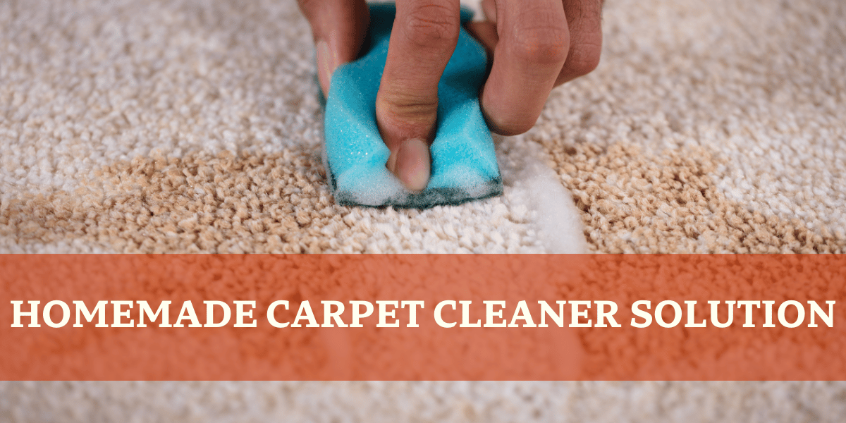 Carpet Cleaning - Homemade Carpet Cleaner Solution