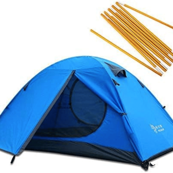 Blue Tent - best-backpacking-tents-under-200-dollars
