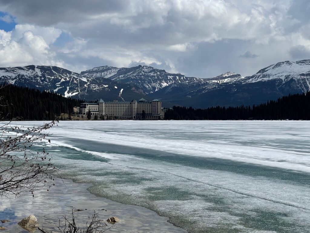 Chateau Lake Louise in Winter