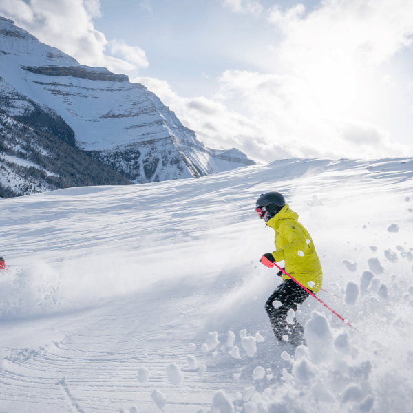 Skier At Ski Louise