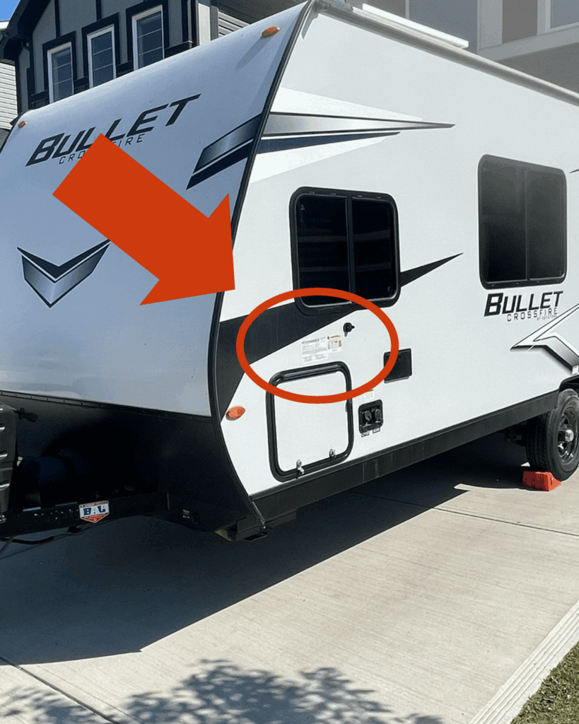 VIN Location on Keystone Bullet