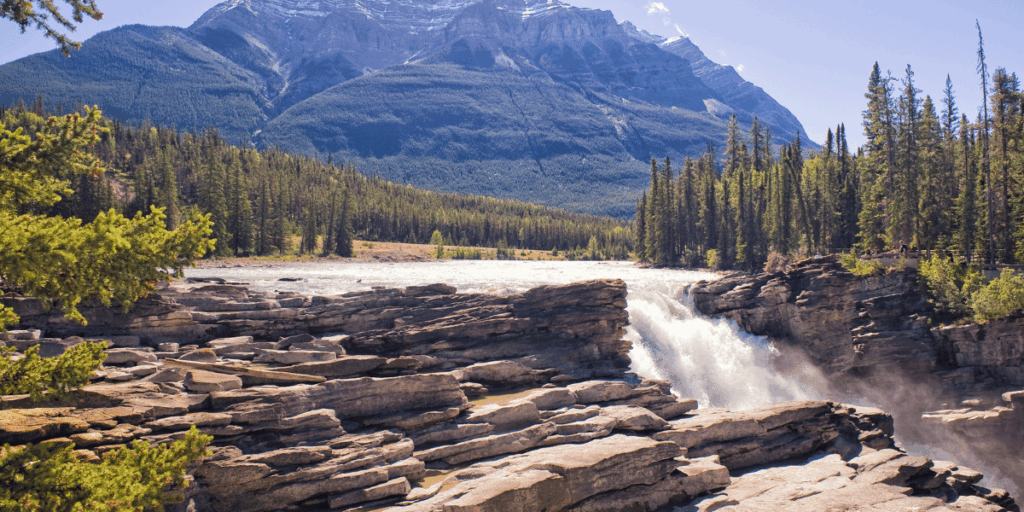 Athabasca Falls Alberta