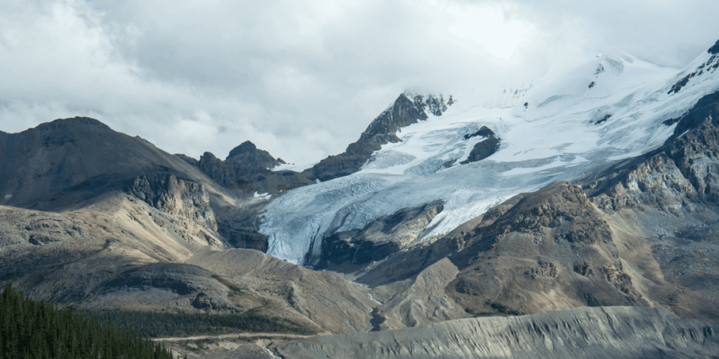 Columbia Icefield & the Athabasca Glacier