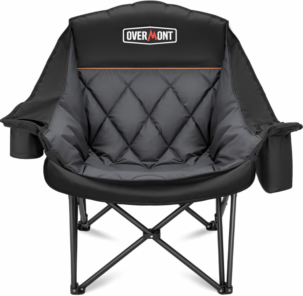 Overmont's over sized camping chair