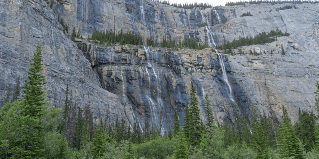 The Weeping Wall Alberta