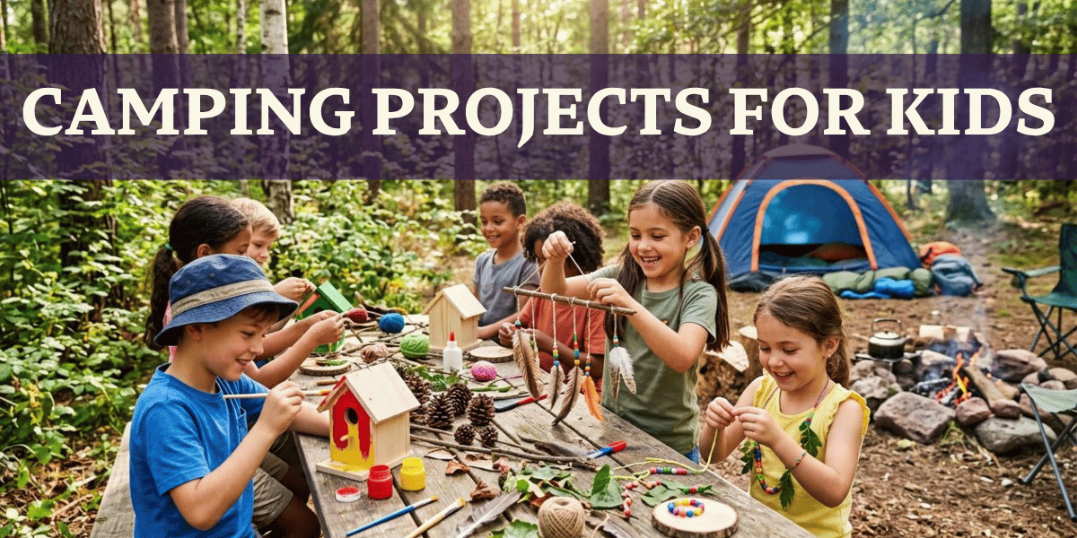 Camping projects for kids